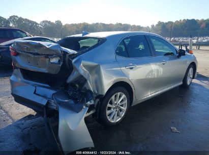 Lot #2987909341 2021 TOYOTA CAMRY LE