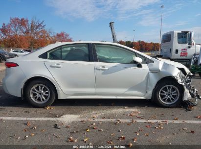 Lot #2992823143 2021 TOYOTA COROLLA HYBRID LE