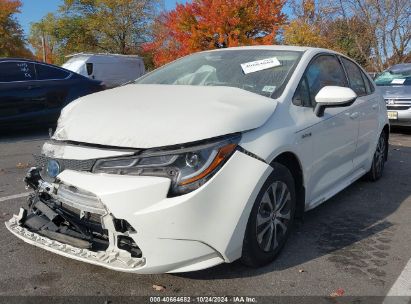 Lot #2992823143 2021 TOYOTA COROLLA HYBRID LE