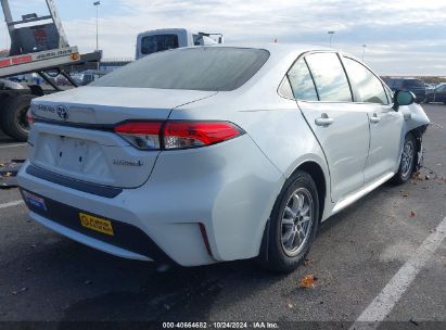 Lot #2992823143 2021 TOYOTA COROLLA HYBRID LE