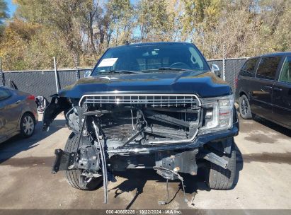 Lot #3031250560 2018 FORD F-150 LARIAT