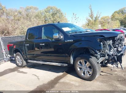 Lot #3031250560 2018 FORD F-150 LARIAT