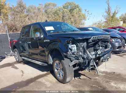 Lot #3031250560 2018 FORD F-150 LARIAT