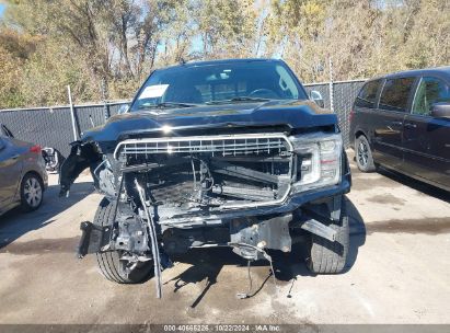 Lot #3031250560 2018 FORD F-150 LARIAT