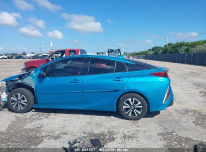 Lot #2994068064 2017 TOYOTA PRIUS PRIME ADVANCED