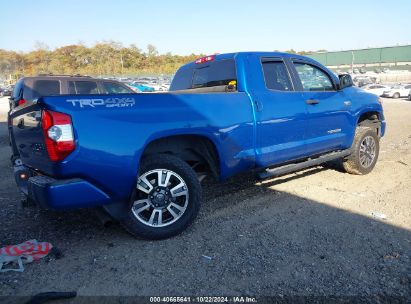 Lot #2995297717 2018 TOYOTA TUNDRA SR5 PLUS 5.7L V8