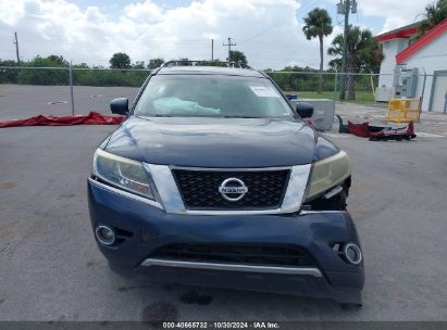 Lot #3005348237 2016 NISSAN PATHFINDER SL