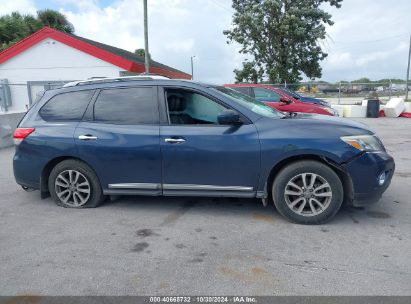 Lot #3005348237 2016 NISSAN PATHFINDER SL