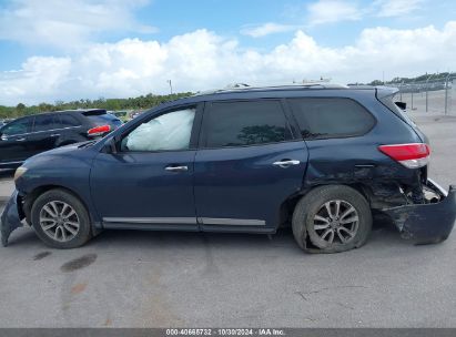 Lot #3005348237 2016 NISSAN PATHFINDER SL