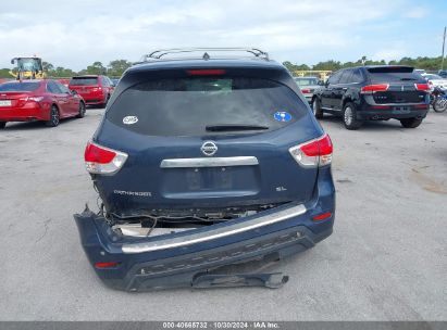 Lot #3005348237 2016 NISSAN PATHFINDER SL