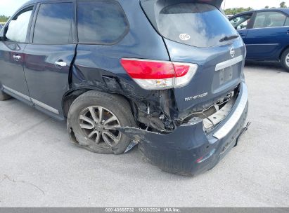 Lot #3005348237 2016 NISSAN PATHFINDER SL