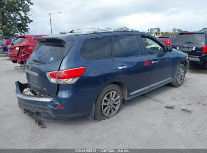 Lot #3005348237 2016 NISSAN PATHFINDER SL