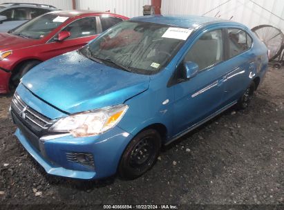 Lot #2990347827 2022 MITSUBISHI MIRAGE G4 ES