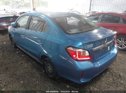 Lot #2990347827 2022 MITSUBISHI MIRAGE G4 ES