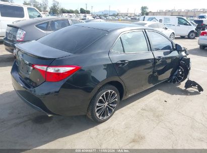 Lot #3035095425 2015 TOYOTA COROLLA S PLUS