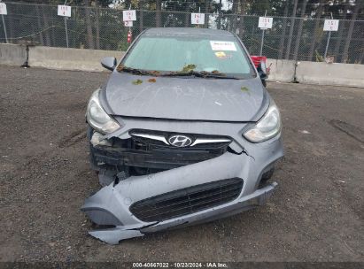 Lot #3035095424 2013 HYUNDAI ACCENT GS