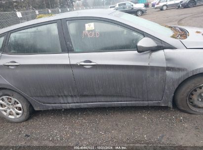 Lot #3035095424 2013 HYUNDAI ACCENT GS