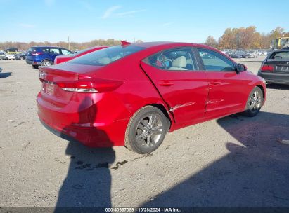 Lot #2992823020 2017 HYUNDAI ELANTRA VALUE EDITION