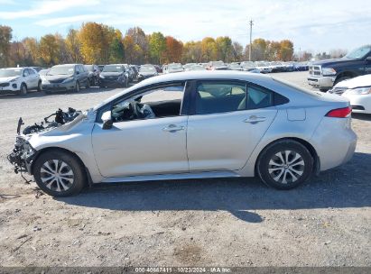 Lot #2982985482 2022 TOYOTA COROLLA HYBRID LE