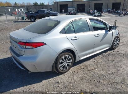 Lot #2982985482 2022 TOYOTA COROLLA HYBRID LE