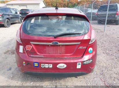 Lot #3035085476 2014 FORD FIESTA TITANIUM