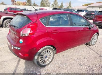 Lot #3035085476 2014 FORD FIESTA TITANIUM