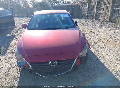 Lot #3037527198 2015 MAZDA MAZDA3 I SPORT