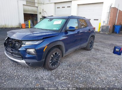 Lot #2995297592 2022 CHEVROLET TRAILBLAZER AWD LT