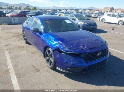 Lot #3053066877 2024 HONDA ACCORD HYBRID SPORT