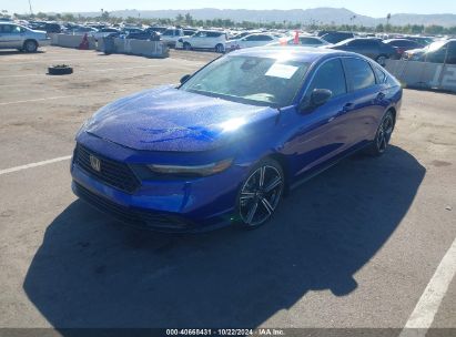 Lot #3053066877 2024 HONDA ACCORD HYBRID SPORT