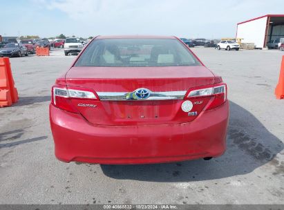 Lot #3053064296 2013 TOYOTA CAMRY HYBRID XLE