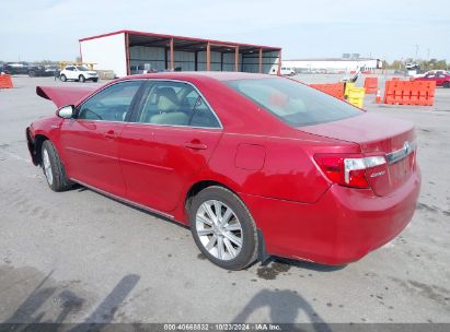 Lot #3053064296 2013 TOYOTA CAMRY HYBRID XLE