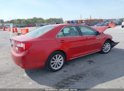 Lot #3053064296 2013 TOYOTA CAMRY HYBRID XLE