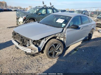 Lot #2990348149 2021 HONDA ACCORD SPORT