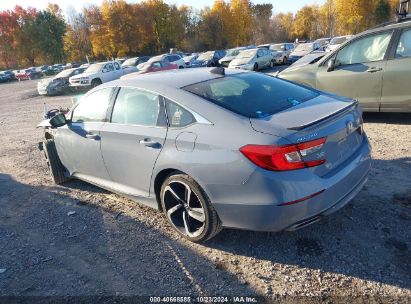 Lot #2990348149 2021 HONDA ACCORD SPORT