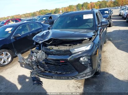 Lot #2995297553 2022 CHEVROLET TRAILBLAZER FWD RS