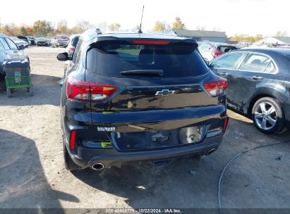 Lot #2995297553 2022 CHEVROLET TRAILBLAZER FWD RS