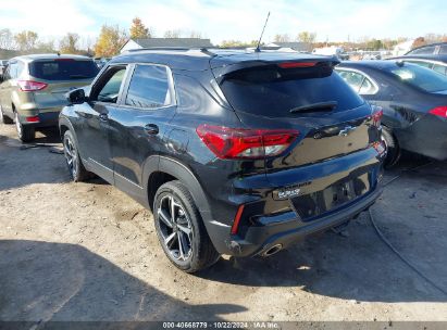 Lot #2995297553 2022 CHEVROLET TRAILBLAZER FWD RS