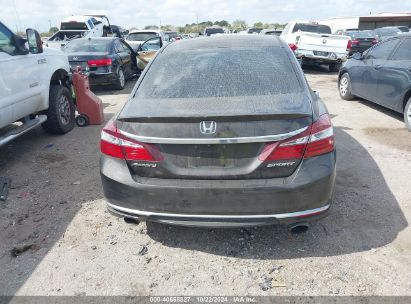 Lot #3035085461 2016 HONDA ACCORD SPORT