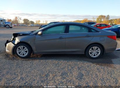 Lot #2992823001 2012 HYUNDAI SONATA GLS