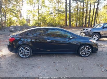 Lot #2995297533 2016 KIA FORTE KOUP SX