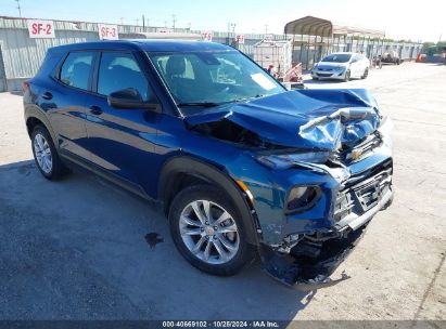 Lot #3004094741 2021 CHEVROLET TRAILBLAZER FWD LS