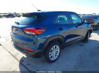 Lot #3004094741 2021 CHEVROLET TRAILBLAZER FWD LS