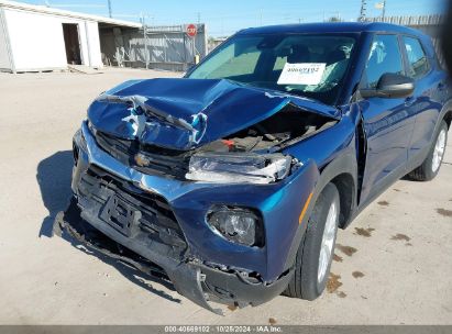 Lot #3004094741 2021 CHEVROLET TRAILBLAZER FWD LS