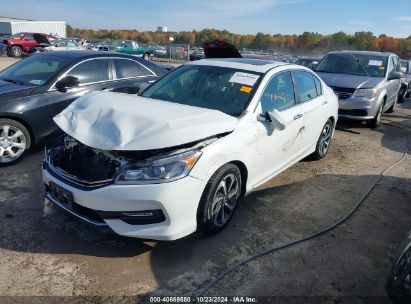 Lot #2995297523 2016 HONDA ACCORD EX-L