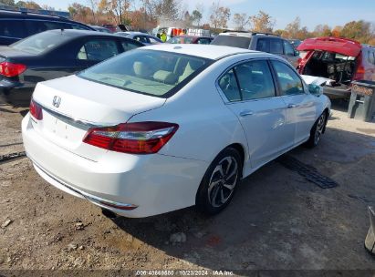 Lot #2995297523 2016 HONDA ACCORD EX-L