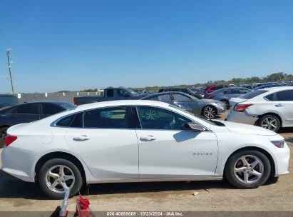 Lot #3053064282 2018 CHEVROLET MALIBU 1LS