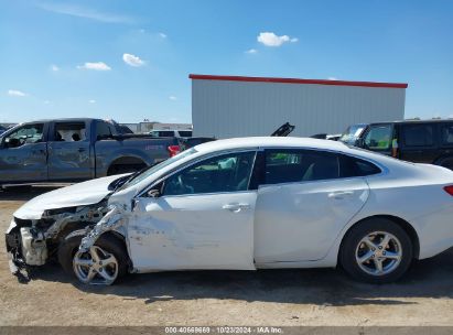 Lot #3053064282 2018 CHEVROLET MALIBU 1LS