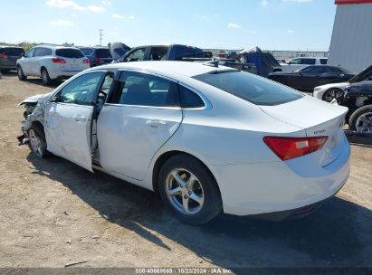 Lot #3053064282 2018 CHEVROLET MALIBU 1LS