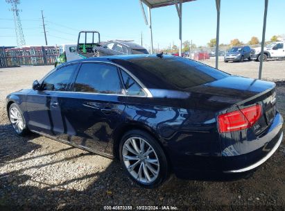 Lot #2992822982 2012 AUDI A8 L 4.2